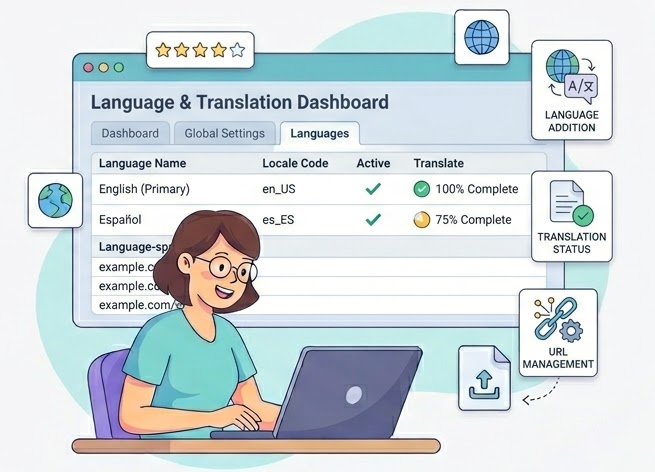 SiteX CMS Multi-Language