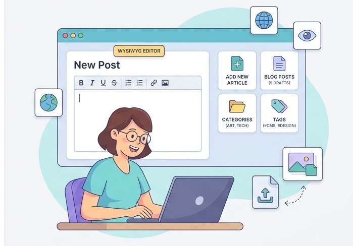 SiteX CMS Content Editor