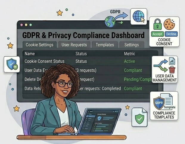 SiteX CMS GDPR Compliance
