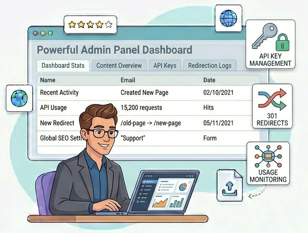 SiteX CMS Admin Panel