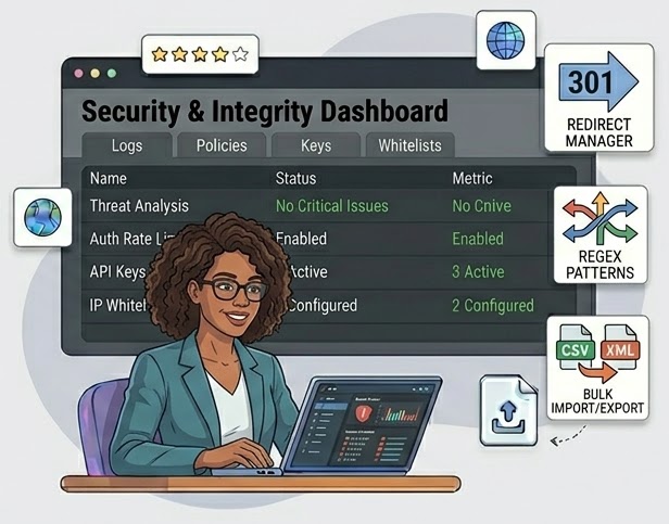 SiteX CMS Redirect Manager
